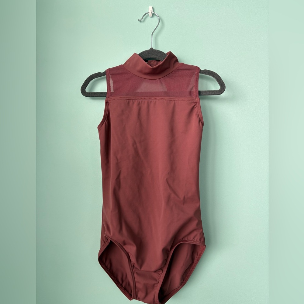 Weissmans Burgundy/Deep Rose Leotard